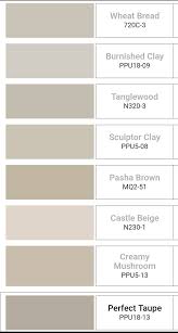 stunning behr neutral paint color chart
