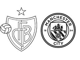 Manchester united coloring pages template. Coloring Page Uefa Champions League 2018 Fc Basel 1893 V Manchester City Fc 3