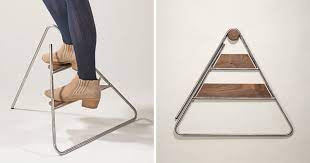 This Step Ladder Is Designed To Hang On