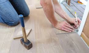 repairing or replacing flooring
