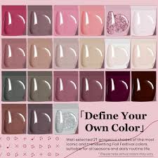 modelones gel nail polish set 21 colors