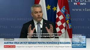 Video Declarație cancelarul Austriei, Karl Nehammer
