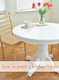 Painting A Kitchen Table Centsational