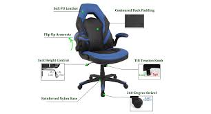 $105.00 boston red sox mascot team office chair 1000 Gaming Chair Racing Office Chair Computer Chair With Flip Up Arms Moustache