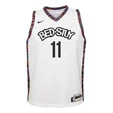 Introducing this year's city edition uniform by @shaq. Nike Brooklyn Nets Kyrie Irving 2019 20 Youth City Edition Jersey Rebel Sport