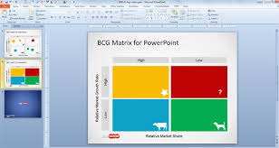 Free Boston Consulting Group Matrix Template For Powerpoint