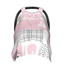 Personalized Baby Car Seat Canopy For