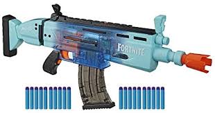 Play fortnite in real life with this nerf elite blaster that features motorized dart blasting. Nerf Fortnite Ar Rippley Motorized Elite Dart Blaster 10 Dart Removable Clip Flip Up Sights 20 Official Nerf Elite Darts Buy Online At Best Price In Uae Amazon Ae