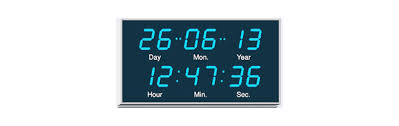 Digital Wall Clocks With Day And Date