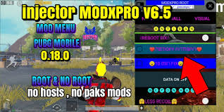 An injector is an.exe file you use to inject a game hack or menu into your game. Mod Menu Pubg Mobile 0 18 0 Magisk One
