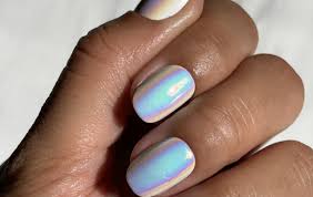 how to do holographic nails