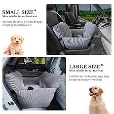 Rucener Dog Car Seat Pet Car Seat For