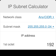 ip subnet calculator