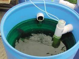 three barrel aquaculture system