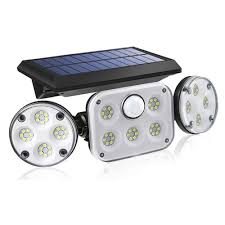 led solar security lights outdoor with