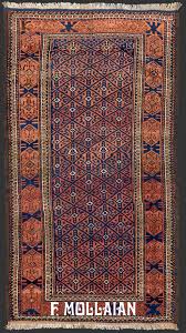 small hand knotted antique persian all