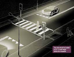crosswalk lighting improving