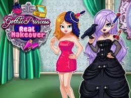 gothic princess real makeover game on