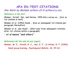 APA Style Citation and Reference Guide SlideShare apa style citation two authors