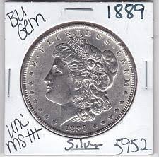 1889 Morgan Silver Dollar Coin Value Prices Photos Info