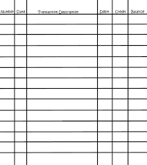 My Checkbook Register Free Printable Check Register Sheets Checkbook