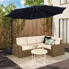 Blue Garden Patio Umbrella Crank Base