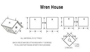 Free Wren Bird House Plans Bird House