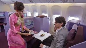 review thai airways new boeing 777