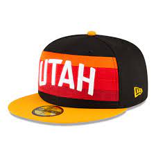 Lakers jazz 2021 baseball cap utah jazz alternate logo black. Utah Jazz Nba City Edition Black 59fifty Cap New Era Cap
