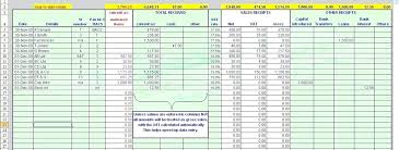 General Ledger Template Business Accounts Small Chart Of
