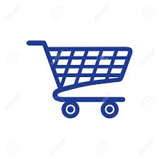 Flat Icon Of Shopping Chart Add A Product To The Cart