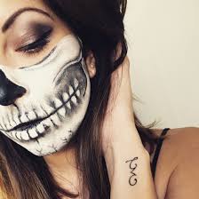 halloween skull makeup 2016 les