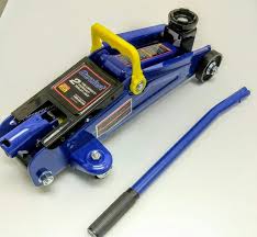 hydraulic trolley jack blue