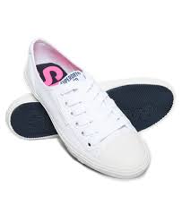 Womens Low Pro Sneakers In White Superdry