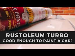 Rustoleum Turbo Paint Job Review It