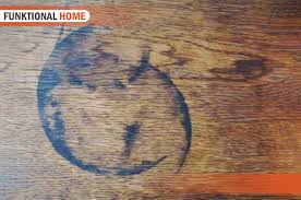 how to remove black stains on oak a