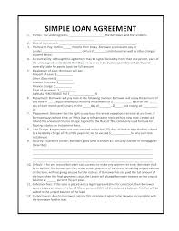 Printable Sample Personal Loan Agreement Form Legal Template
