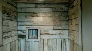 Wood Look Tile Shower Rustic