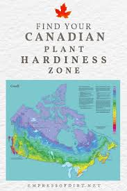 canadian plant hardiness zone