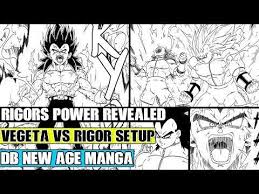 Dragon ball new age chapter 3!! Beyond Dragon Ball New Age Vegeta Vs Rigor Begins Rigors Power Revealed Enter Super Saiyan 4 Dragonballsuper
