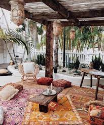 Bohemian Patio Boho Patio Bohemian