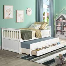 Bed Twin Daybed With Trundle Bed
