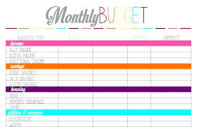 Free Monthly Bill Organizer Template Expense Spreadsheet Example