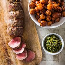 This is the piece of meat that filet mignon comes from so you know it's good. Beef Tenderloin With Smoky Potatoes And Persillade Relish America S Test Kitchen