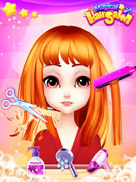 hair salon games s makeup on the