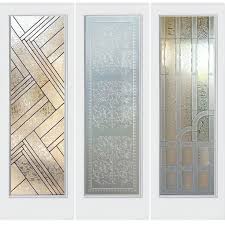 Traditional Design Frosted Glass Front