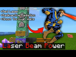 how to make a laser beam in minecraft
