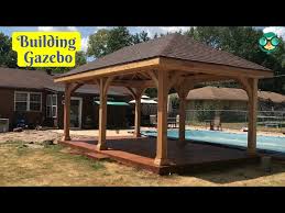 How To Build A Gazebo From Scratch How