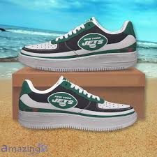 jets nfl logo air force shoes gift for fans