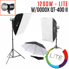Godox 400 Flash Kit Godox Qt400 2 Flash Godox Lighting Kit Godox Studio Lights Godox Photo Qt 40
